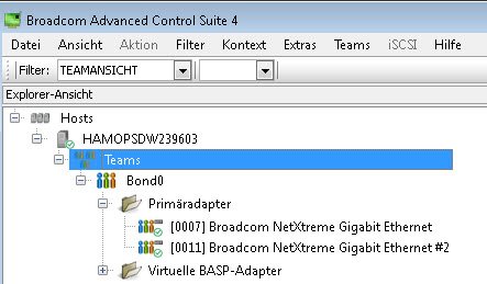 Broadcom Advanced Control Suite Teams