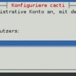 Cacti - Installation - PW DB User