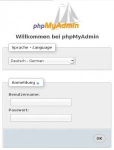 php my admin login php my admin login