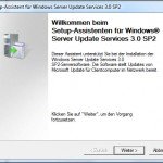 WSUS 3.0 SP2 Installation