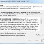 WSUS 3.0 SP2 Installation