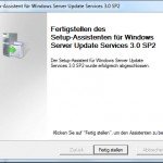 WSUS 3.0 SP2 Installation