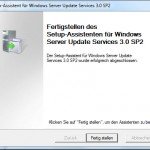 WSUS 3.0 SP2 Installation