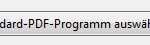 Adobe Reader - Einstellngen Allgemein - PDF Programm