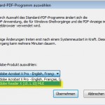 Adobe Reader - Einstellngen Allgemein - PDF Programm