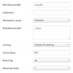 Joomla 3.2.3 horizontales Menü mit Bootstrap