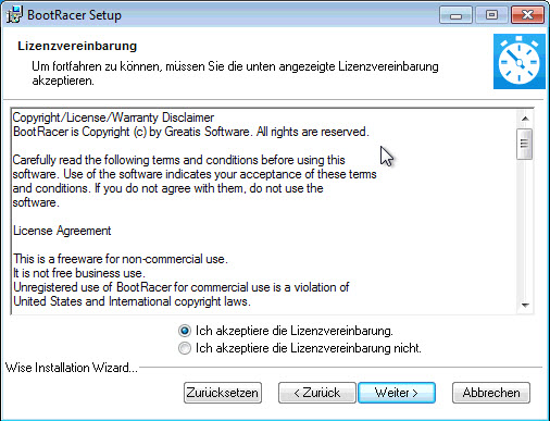 instaling BootRacer Premium 9.1.0 instaling BootRacer Premium 9.1.0