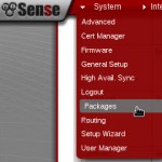 pfSense - Menü Pakete