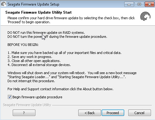 seagate firmware updater seagate firmware updater