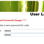 Windows7 IIS Cacti 1 set Password