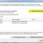 Windows7 Defrag GUI