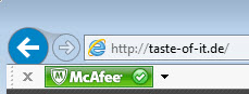 McAfee SiteAdvisor Browser Plugin
