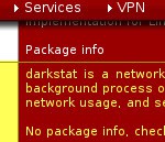 pfSense Installation von Darkstat