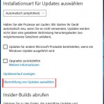 Windows10 Erweiterte Optionen