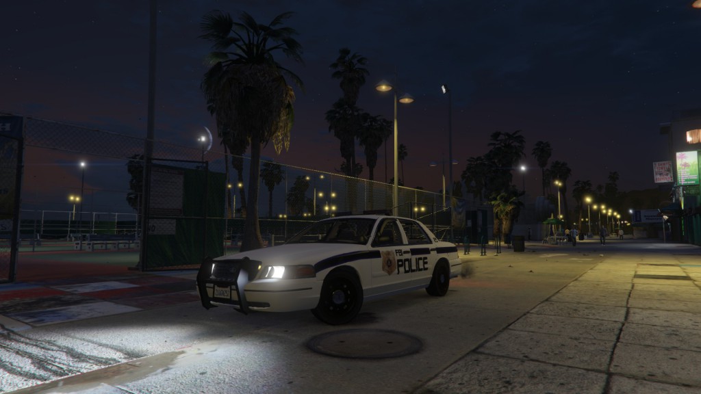 GTA V CVPI FBI Police Screen