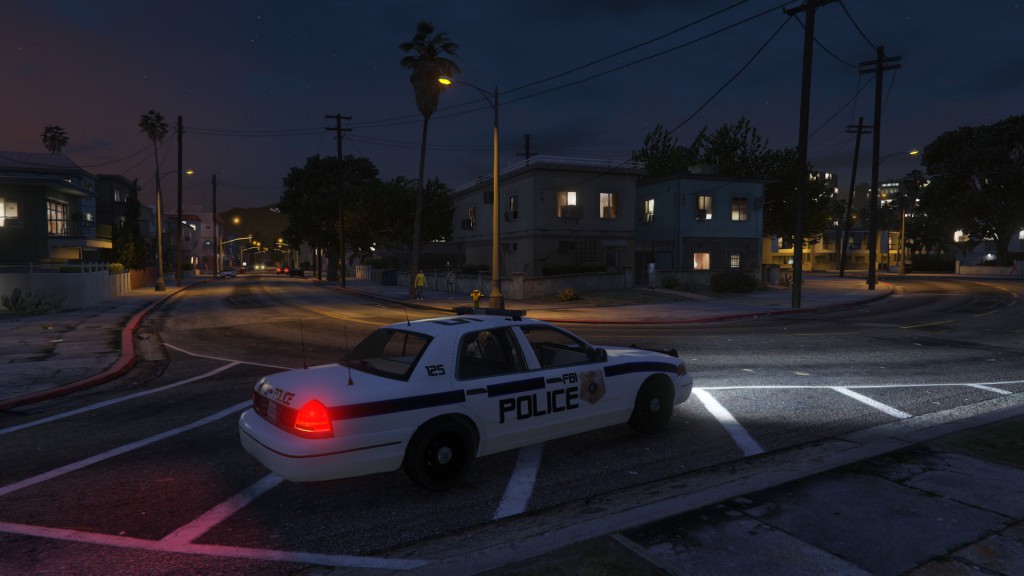 GTA V CVPI FBI Police Screen