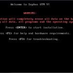 Sophos UTM Installation