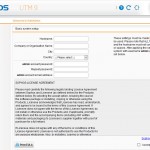 Sophos Webinstallation Hostname