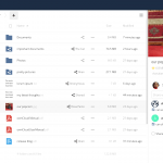 ownCloud 8.2 Sidebar Sharing