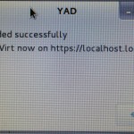 oVirt Live - Install Success