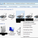 Windows 7 Geräte und Drucker