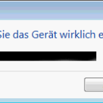 Windows 7 Drucker entfernen