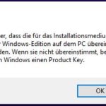 Windows 10 Media Creation Tool Fehler