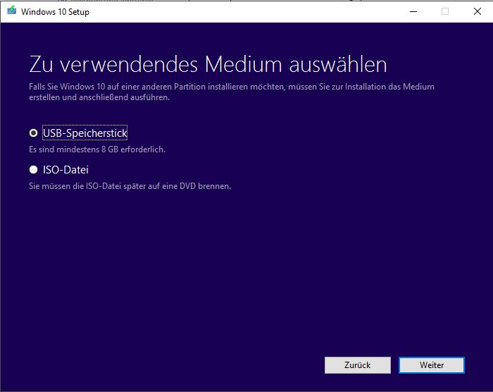 Windows 10 Media Creation Tool Step 5