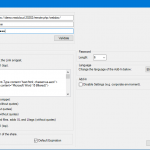 Nextcloud Outlook Addin Settings