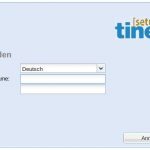 Tine 2.0 Installation - Sprache