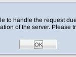 Tine 2.0 Groupware Fehler - The Server temporary overloading 2 tine 2.0 Server Overload Error
