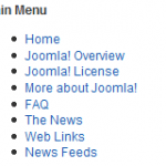 Joomla Chromes Table