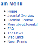 Joomla Chromes XHTML