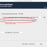 ownCloud Desktop Client Storage