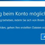 Windows 10 keine Anmeldung