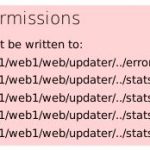Nextcloud 11 - Updater - Write Permissions