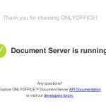 OnlyOffice Document Server Success