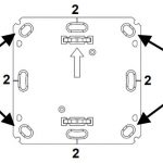 HomeMatic Funk- Wandthermostat Schrauben