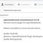 openmediavault 3 Plugin Remotemount