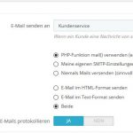 Prestashop - E-Mail Kundenservice