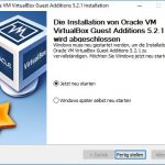 VirtualBox Gast Additions Step5