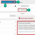 WordPress 4.9 Design mit Feedback