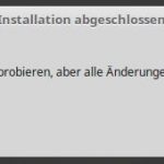 Linux Mint 18.3 Install - Finish