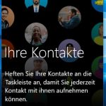 Microsoft Windows 10 1709 People App