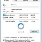 Windows Datenträgerbereinigung