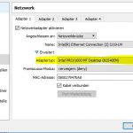 VirtualBox 5.2.5 - Networkadapter
