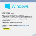 Windows 10 winver defaultuser0