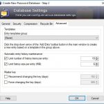 KeePass Setting Advanced