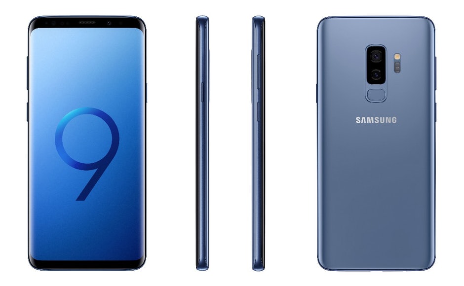 samsung galaxy s9 plus coral blue