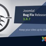 Joomla Bugfix Release 3.8.7 2 Joomla Bugfix Release 3.8.7